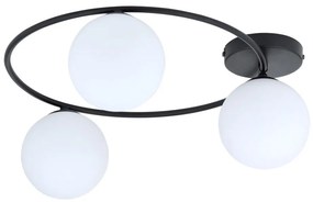 EMIBIG 1257-3 SOPRA Modern Mennyezeti Lámpa Fehér, Fekete E14 IP20