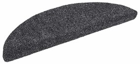 30 db sötétszürke öntapadó lépcsőszőnyeg 56 x 17 x 3 cm