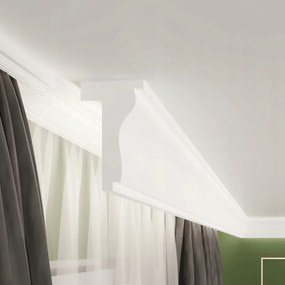 K-04 LED-es függönykarnis léc – Függönysín beépítés