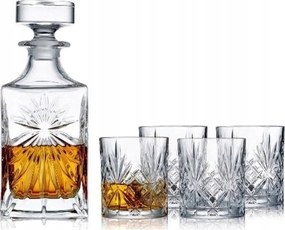 Melodia whisky készlet, 5 darabos.