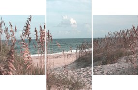 Kép - Rózsaszín strand (90x60 cm)