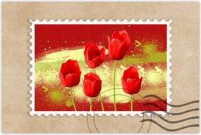 Poszterek 90x60 Piros pipacs