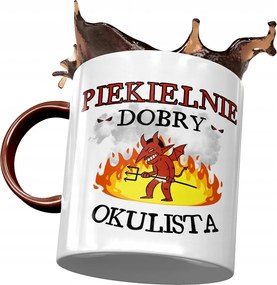 Bordó Bögre Szemésznek Pokolian Jó Nyomtatott Fotóval