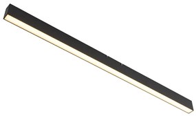 Mennyezeti lámpa fekete, LED-del, 3 lépésben dimmelhető, 2700-4000K, dip kapcsolóval - Keane