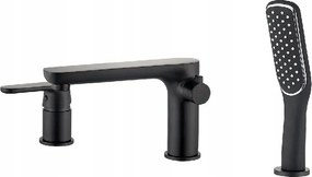 Kádtöltő Csaptelep 3 Lyukú Fekete Dima Kádcsaptelep