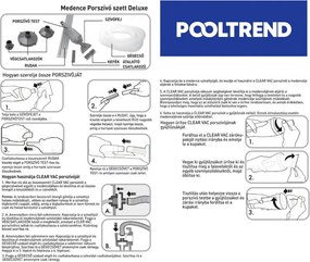 Pooltrend Kézi medence porszívó szett Deluxe