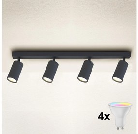 Brilagi - LED dimmelhető spotlámpa SELE 4xGU10/6,5W/230V antracit