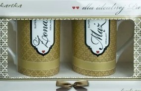 2 Db-os Bögre Szett A Tökéletes Párnak Szuper Férj Szuper Feleség Esküvői Szett Q570