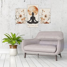 Kép - Narancssárga jóga (90x60 cm)