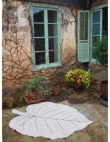 Bézs mosható kézi szövésű pamut gyerek szőnyeg 120x180 cm Monstera Natural – Lorena Canals