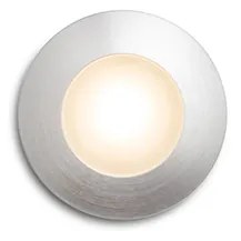 RENDL R12685 CLUB LED kültéri lámpa, falba süllyesztett IP54 ezüstszürke