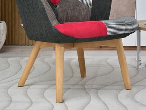 Fotel Nutri (patchwork + fekete). 1110348