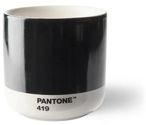 Fekete kerámia bögre 175 ml Cortado Black 419 – Pantone