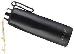 Fekete termosz 500 ml Fuori – Vialli Design