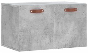betonszürke szerelt fa faliszekrény 60 x 36,5 x 35 cm