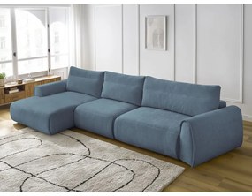 Kék sarokkanapé Aden – Bobochic Paris