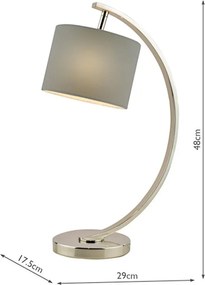 Laura Ashley Noah 3714977-Q Asztali lámpa 1x40W/E14 IP20