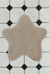 Csillag alakú fürdőszobaszőnyeg, bézs - STARLETTE