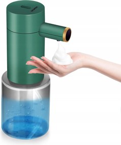 Automatikus habszappan adagoló érintésmentes Usb-c 300 ml zöld