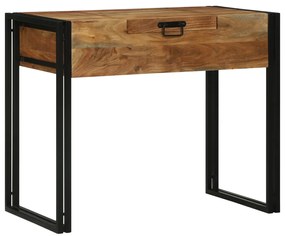 Pipereasztal 90x50x75 cm Tömör Fa Akác