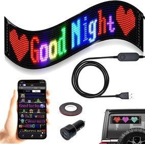 Autós LED programozható kijelző LGI-046