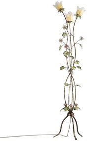 Állólámpa ROSALIA 3xE14/40W/230V sárga