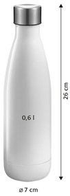 Tescoma CONSTANT PASTEL palack 0,6 l, kék
