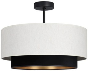 NATIA felületre szerelhető csillár 1xE27/60W/230V fehér/fekete