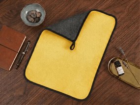 Mikroszálas törlőkendő MICROZA 30x40 cm - több színű Termék színe: Sárga