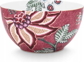 Flower Festival tál Dark Pink PiP Studio, 800 ml