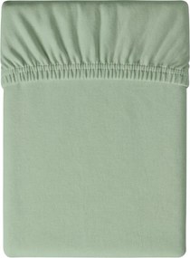 Mikroszálas lepedő MICROVELLE világoszöld 90x200 cm