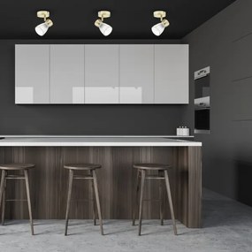 Spotlámpa BEST 1xE14/40W/230V arany