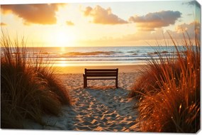 Vászonkép 120x80cm Hálószoba Nappali Panoráma Pad