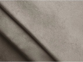 Bézs bársony moduláris sarokkanapé Lokua – Makamii