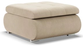 Tokio puff, kordbársony, bézs