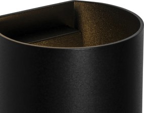 Okos fali lámpa fekete, Wi-Fi-vel, G9-es foglalattal - Sabbio