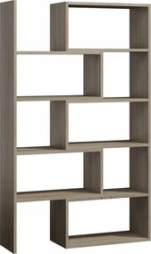 Sarokpolc Irek Max sonoma nagy polcos könyves szekrény fotók virágok