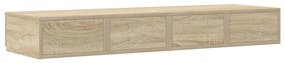 Éjjeli Asztal Sonoma Tölgy 120x36.5x16.5 cm Szerelt Fa