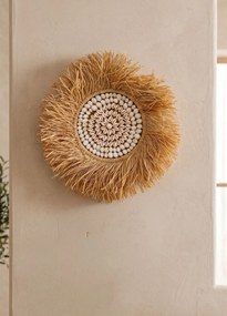 Raffia faldekoráció DB0005