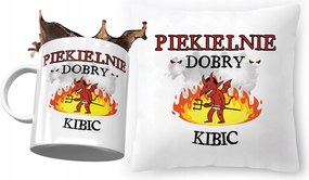 Szurkolói párna ajándék bögre szett fényképes nyomtatással