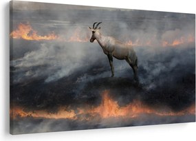 Zerge a tűzben képe (90x60 cm)