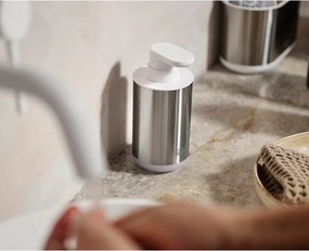 Ezüstszínű rozsdamentes acél szappanadagoló 300 ml Duo Steel – Joseph Joseph