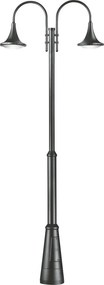 NOVOLUX 672E-L0234B-04 PANA Kandeláber Antracit, Fehér LED IP65