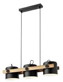 Redo 01-2403 - Csillár zsinóron POOH 3xE27/42W/230V bükkfa