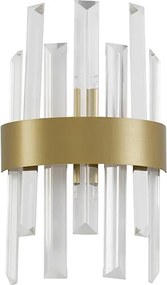 Fali Lámpa Arany CROWN NOVA LUCE 9695220