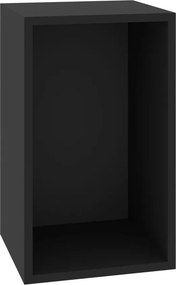 Kos polc, Fekete, 50 x 28 x 30 cm