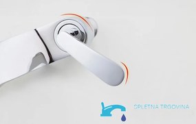 Mosdócsaptelep EYN KA17318 LED-világítással, króm, fekete és fehér kivitelben