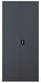 Fém iratszekrény JAN H, 900 x 1950 x 400 mm, antracit