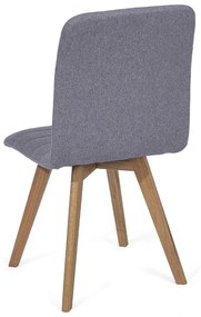 Szürke étkezőszék készlet 2 db-os Veva - Bonami Selection