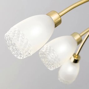 Orion - CARLA rúddal szerelt csillár 8xG9/28W/230V arany